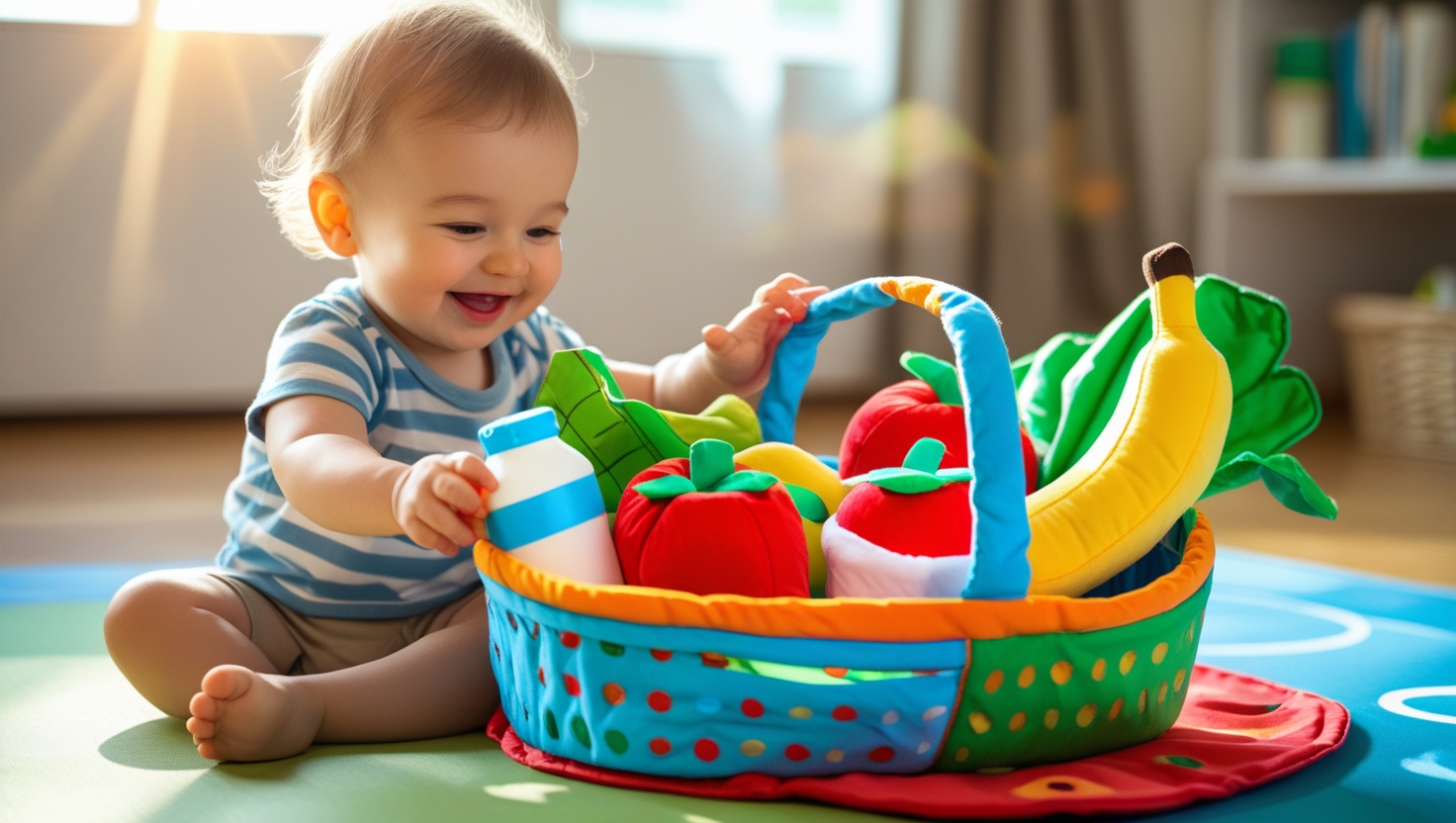🧺 Melissa & Doug Multi-Sensory Market Basket Toy Review – Educational & Fun for Curious Little Minds