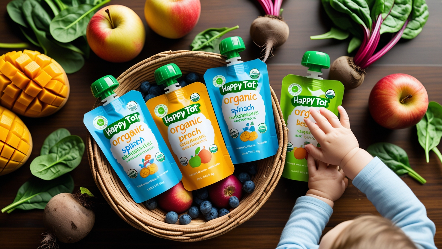 Happy Tot Organics Stage 4 Baby Food Pouches Review: The Perfect On-the-Go Snack for Growing Toddlers