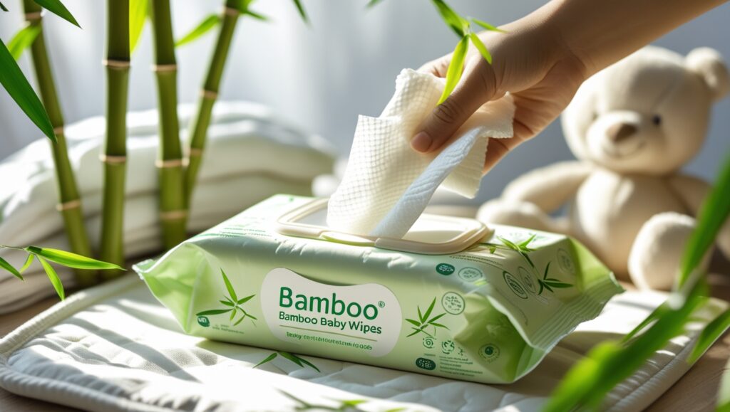 Bamboo Baby Wipes-Chemical Free & Biodegradable